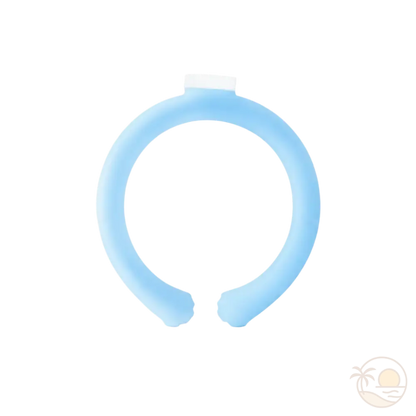 collier rafraichissant bleu