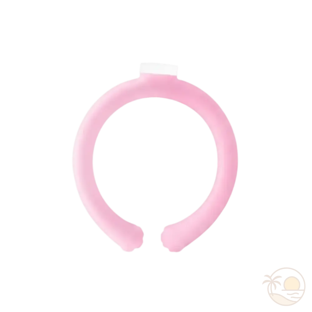 collier rafraichissant rose