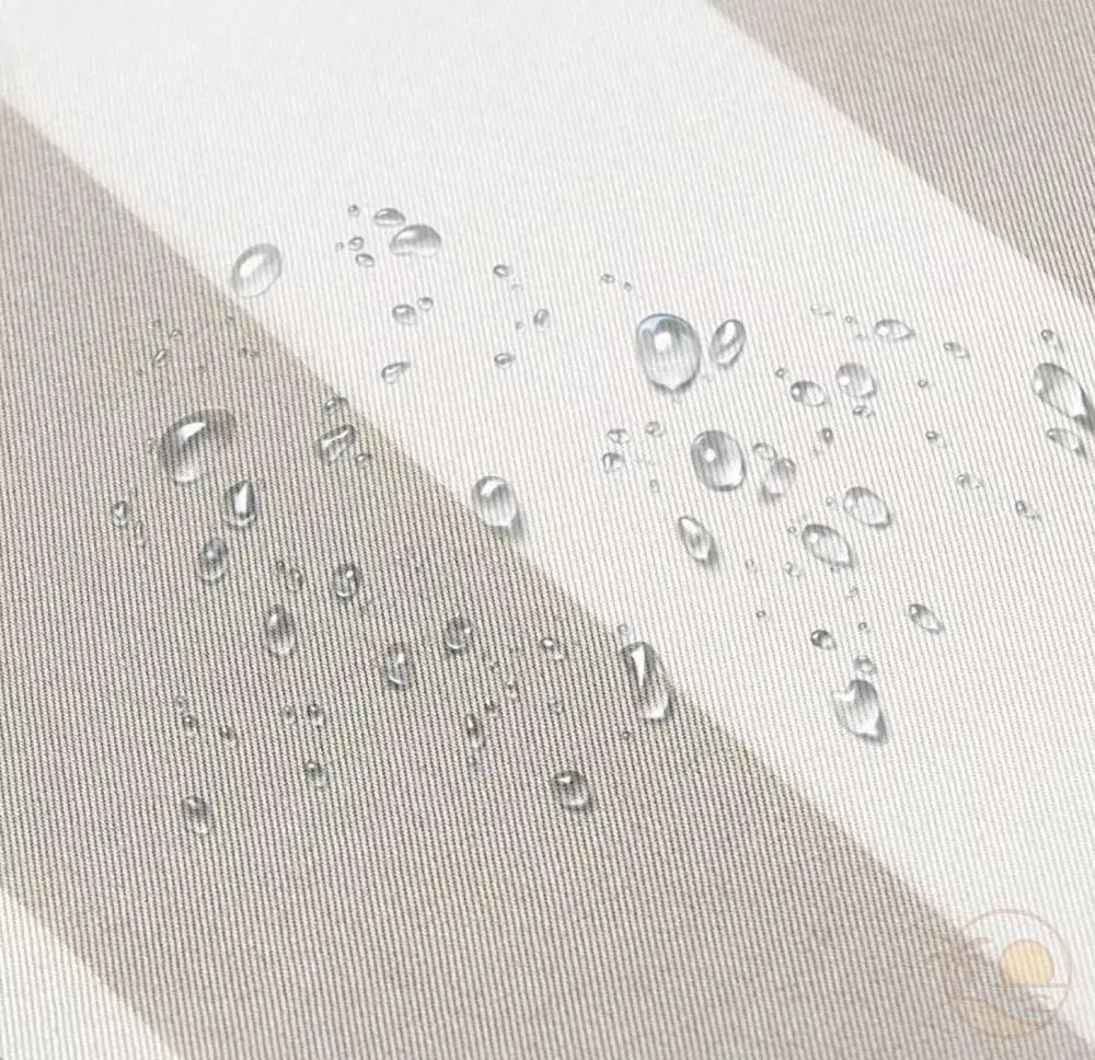 coussin de plage beige tissu deperlant