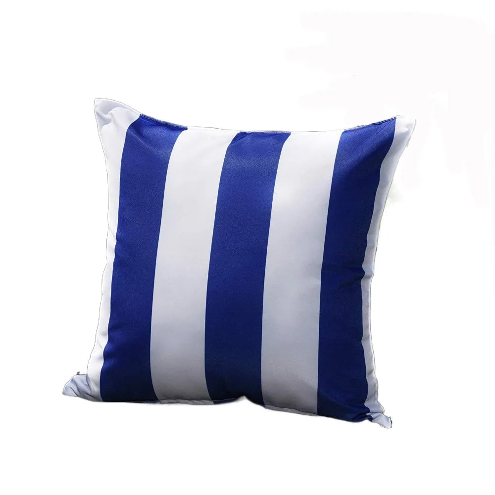 coussin de plage bleu