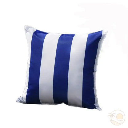 coussin de plage bleu