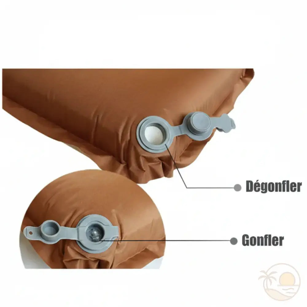 coussin de plage en eponge valves