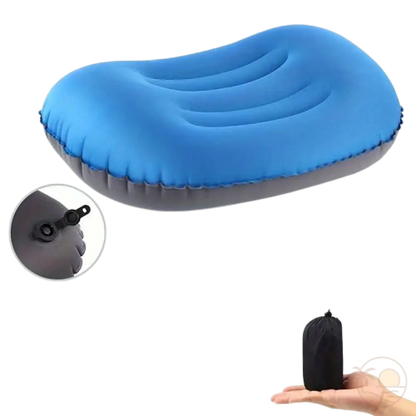 coussin de plage eponge bleu