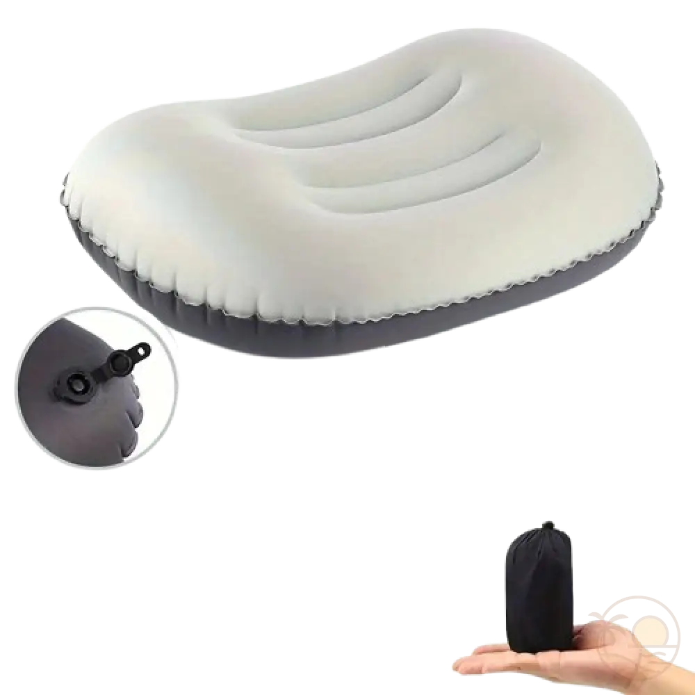 coussin de plage eponge gris