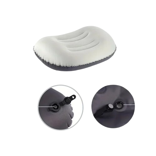 coussin de plage eponge gris valve