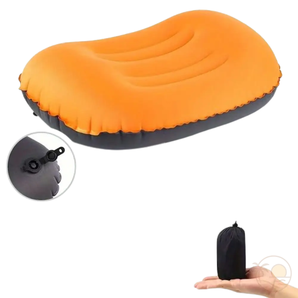 coussin de plage eponge orange