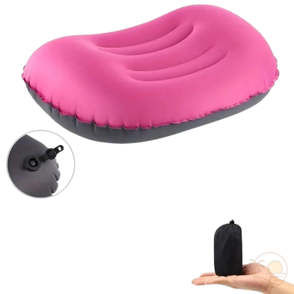 coussin de plage eponge rose