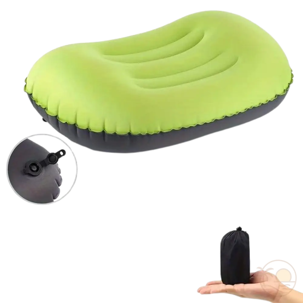 coussin de plage eponge vert