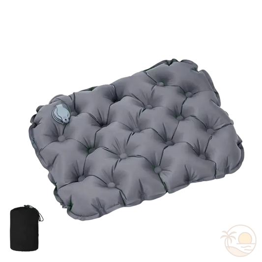 coussin de plage pliant gris