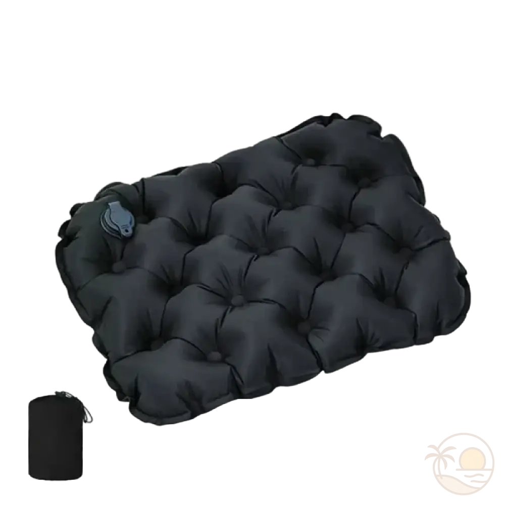 coussin de plage pliant noir