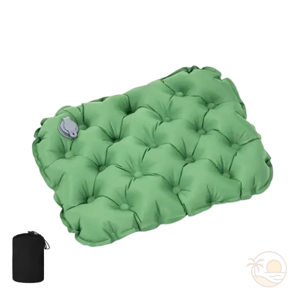 coussin de plage pliant vert