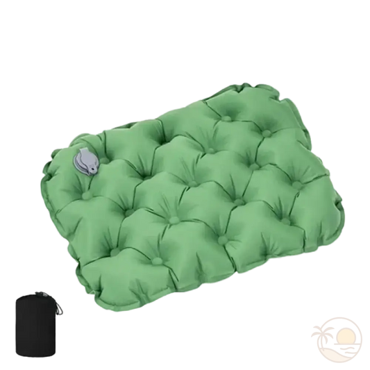 coussin de plage pliant vert