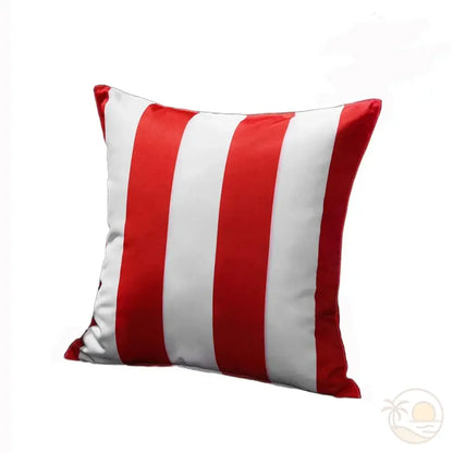 coussin de plage rouge