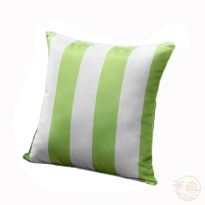 coussin de plage vert