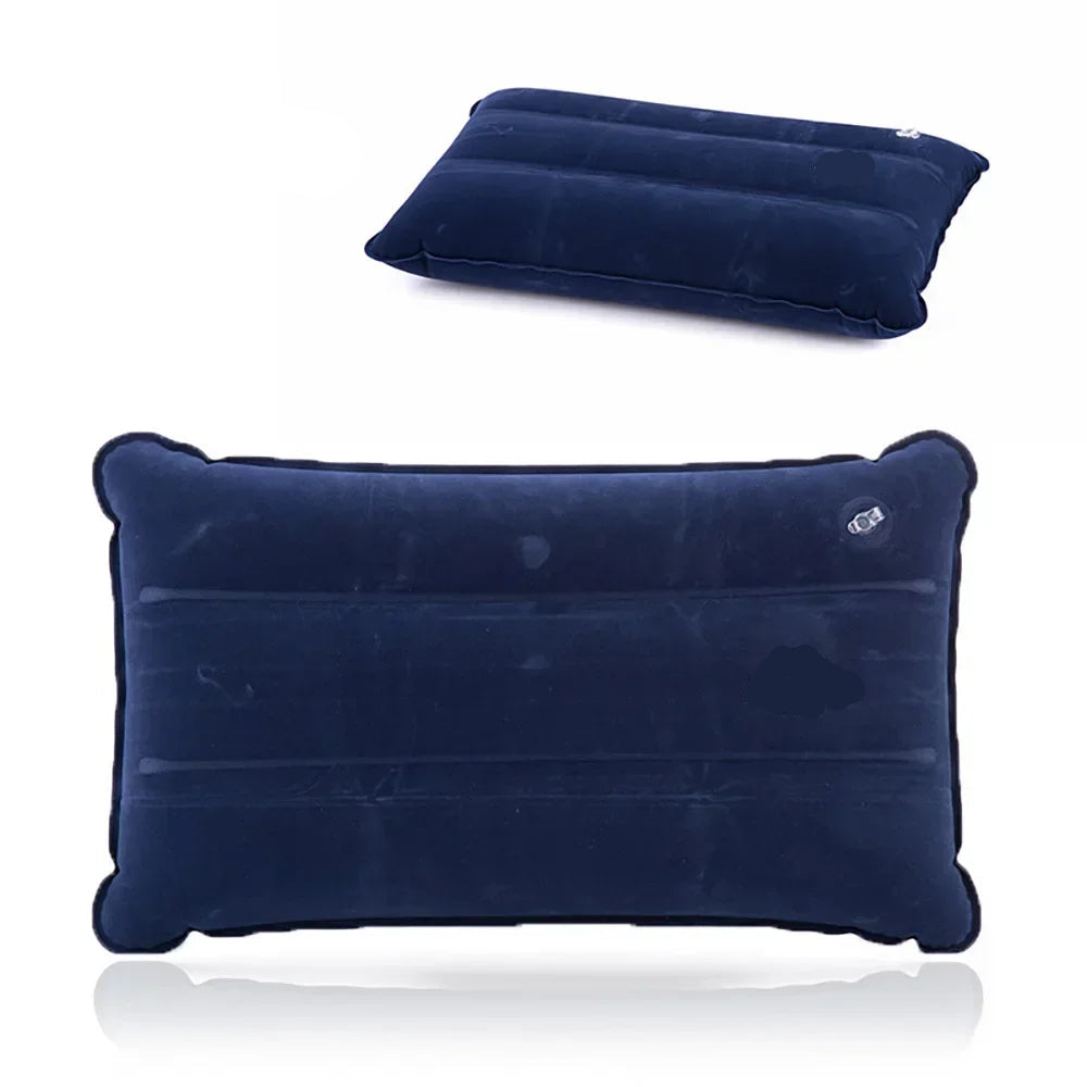coussin de tete plage bleu marine zoom