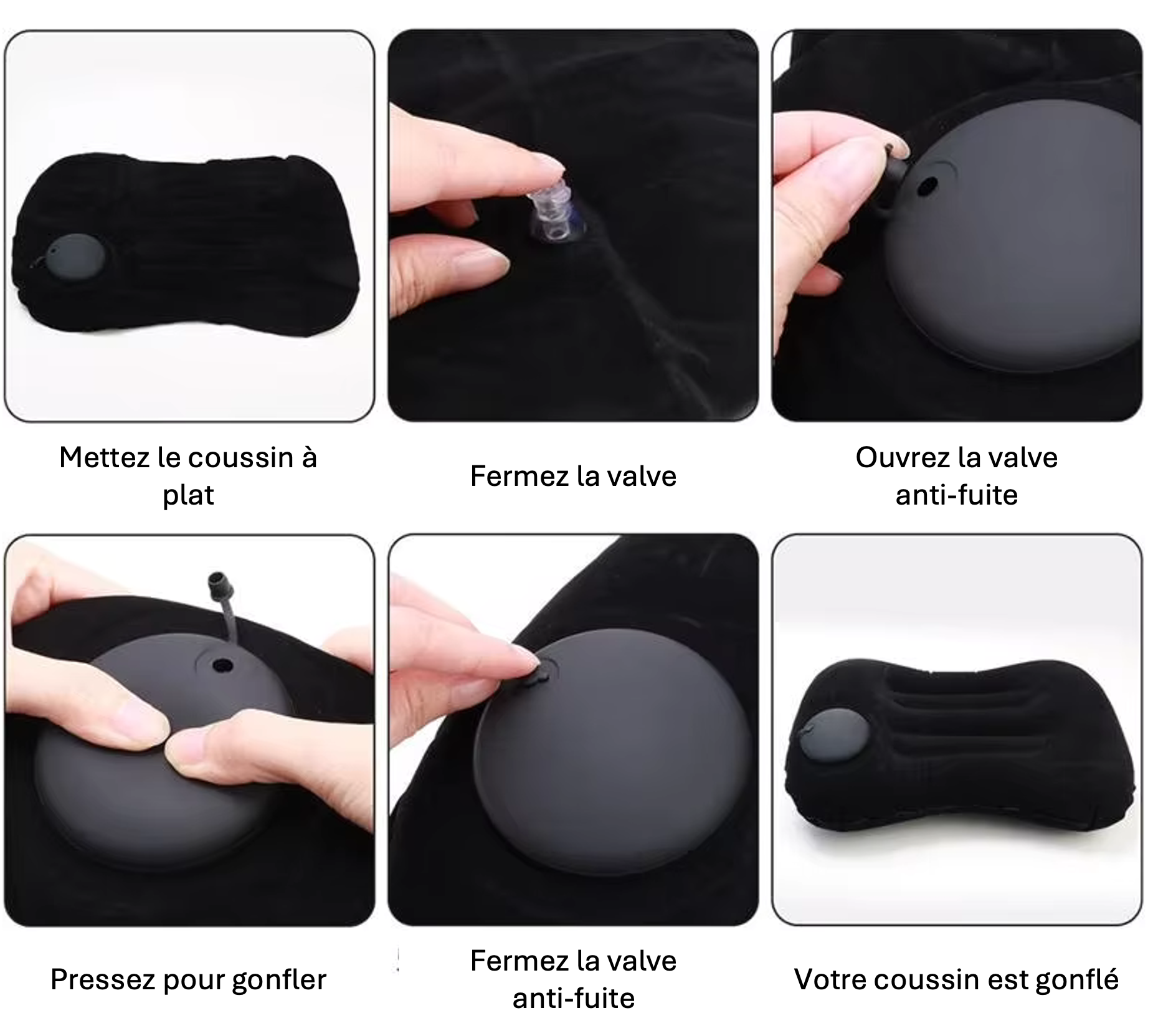 coussin gonflable de plage gonflement