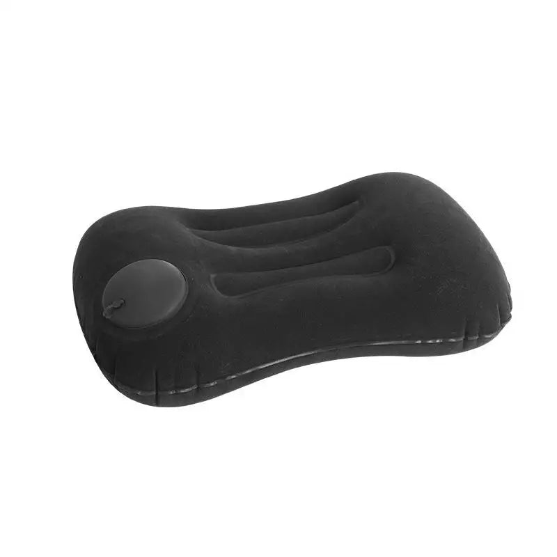coussin gonflable de plage noir