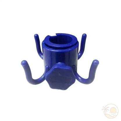 crochet parasol bleu