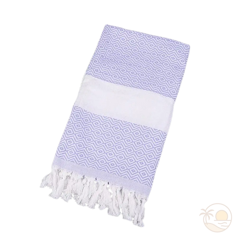 drap de plage fouta violet