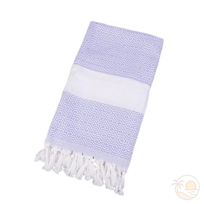 drap de plage fouta violet