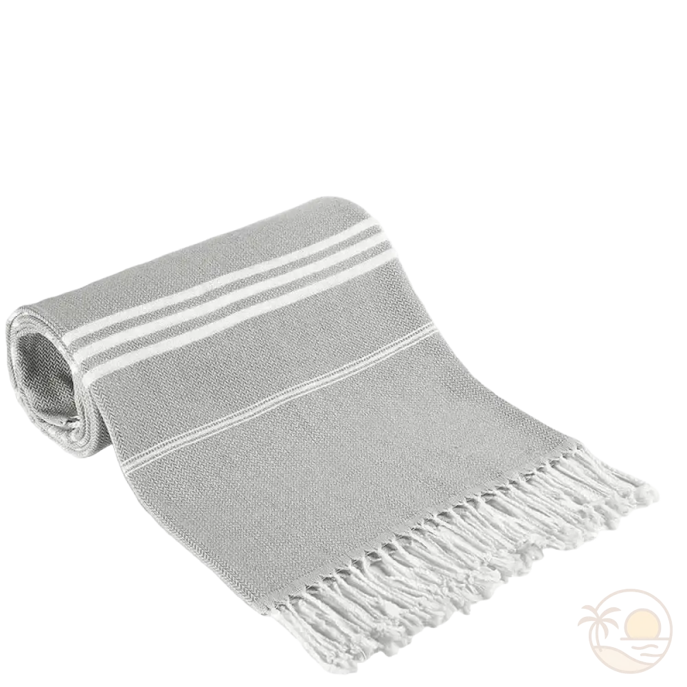 drap plage fouta gris