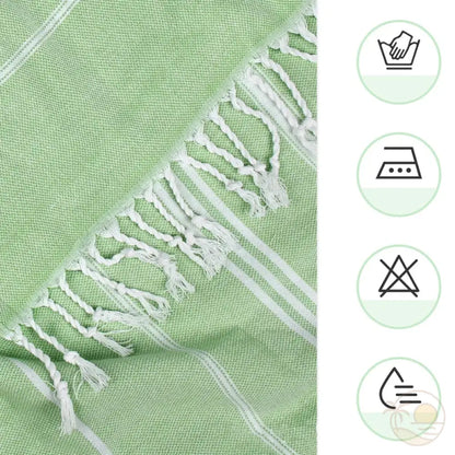 drap plage fouta vert caracteristiques