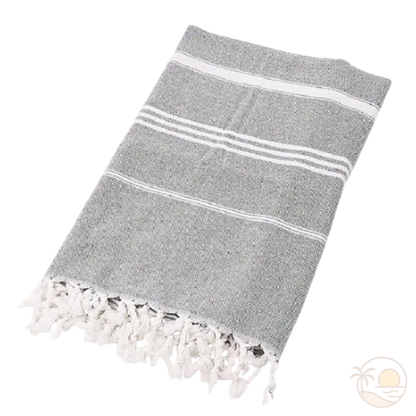 fouta plage gris