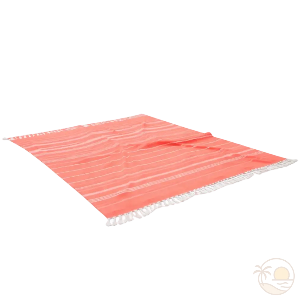 fouta plage xxl rouge