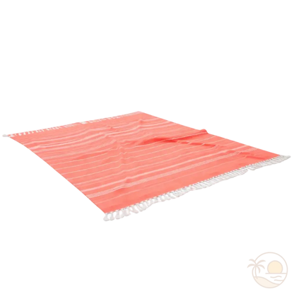 fouta plage xxl rouge