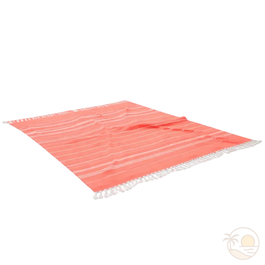 fouta plage xxl rouge