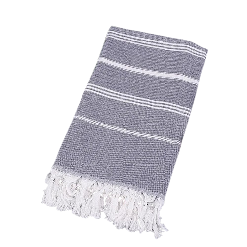 fouta serviette plage violet