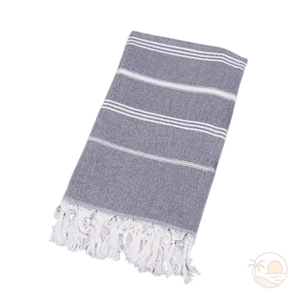fouta serviette plage violet
