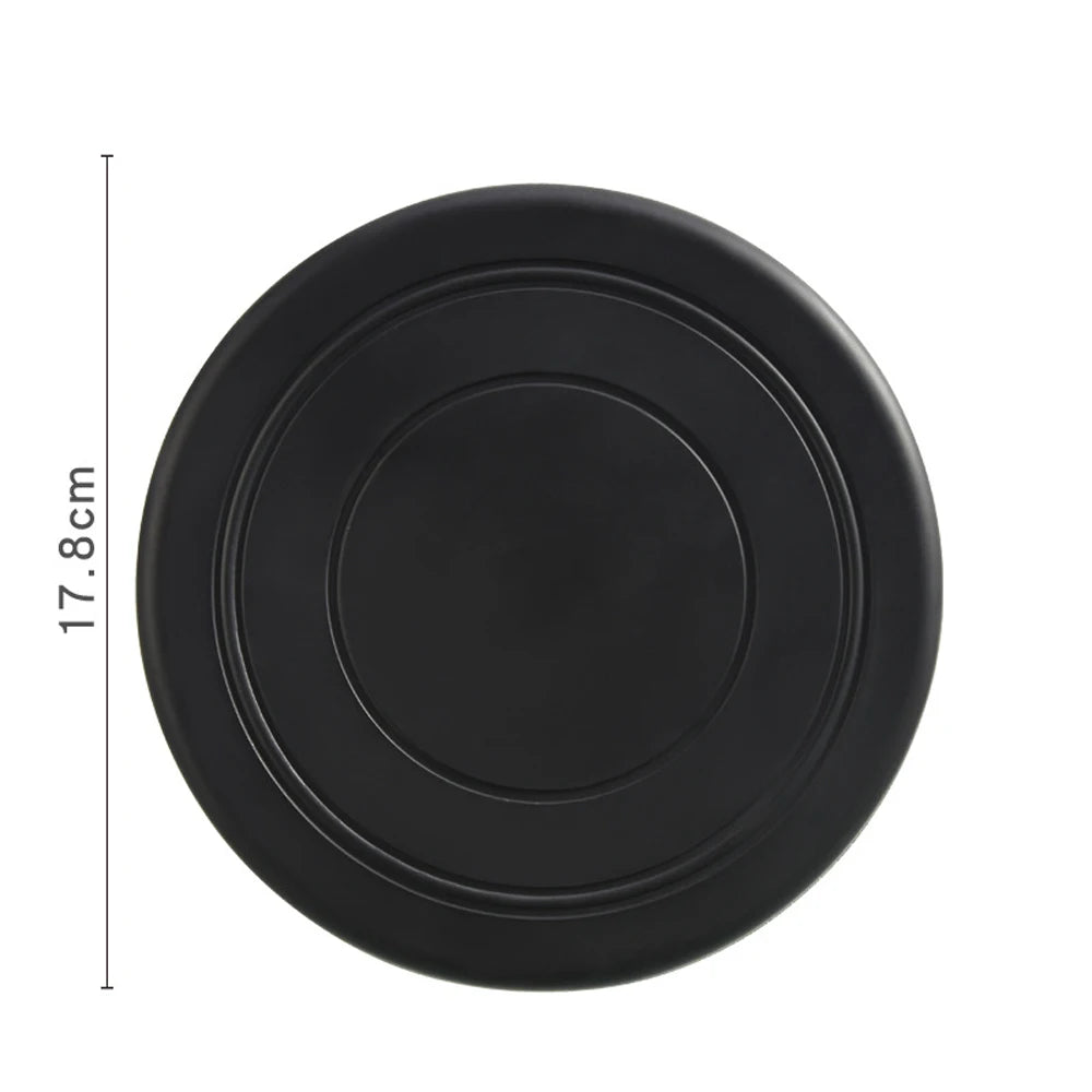 frisbee chien noir