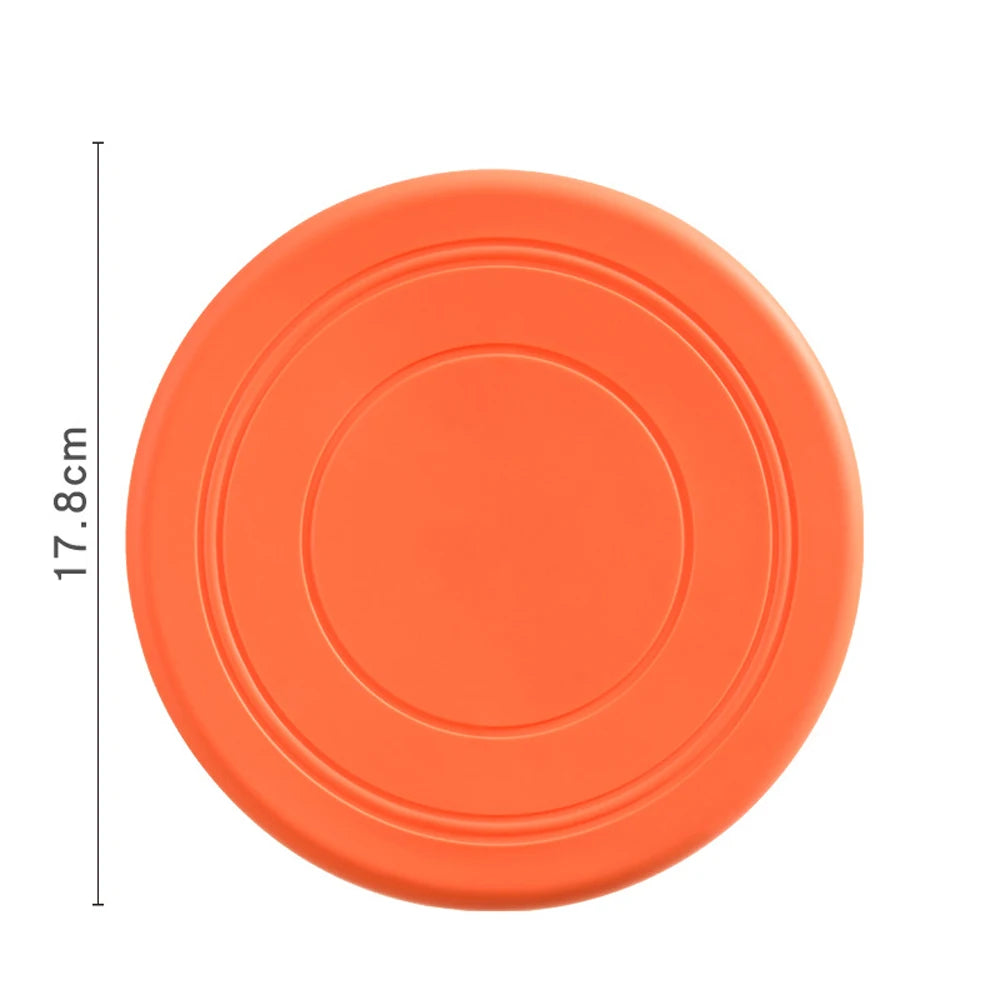 frisbee chien orange