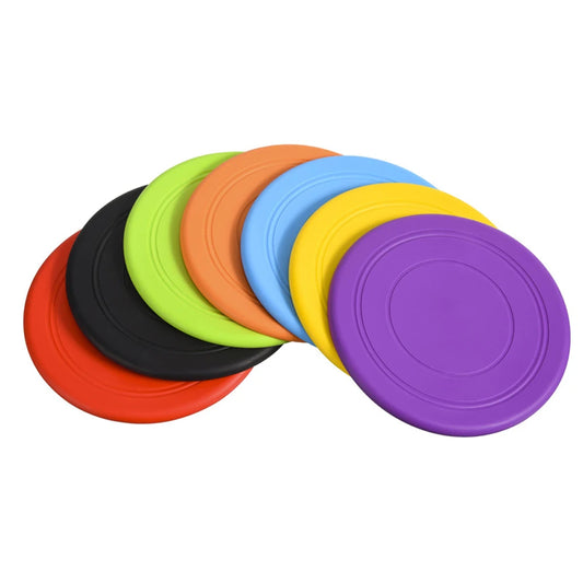 frisbee chien sept couleurs