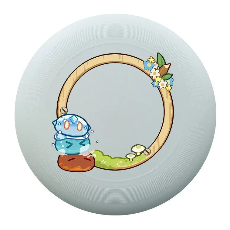 frisbee plage anneau foret