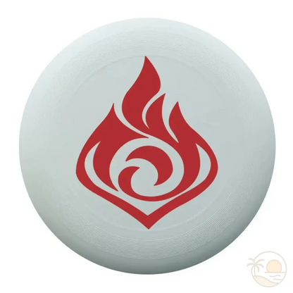frisbee plage feu rouge
