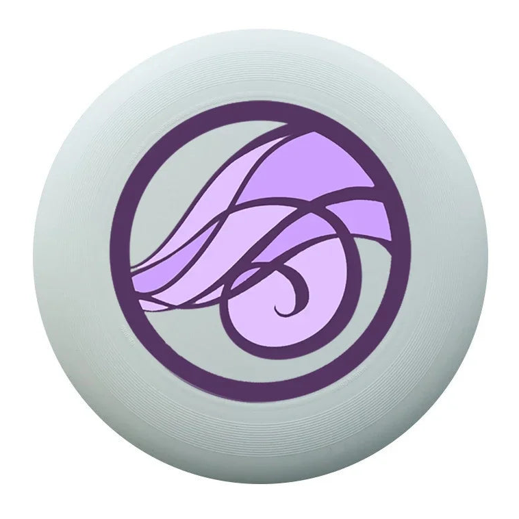 frisbee plage symbole vent