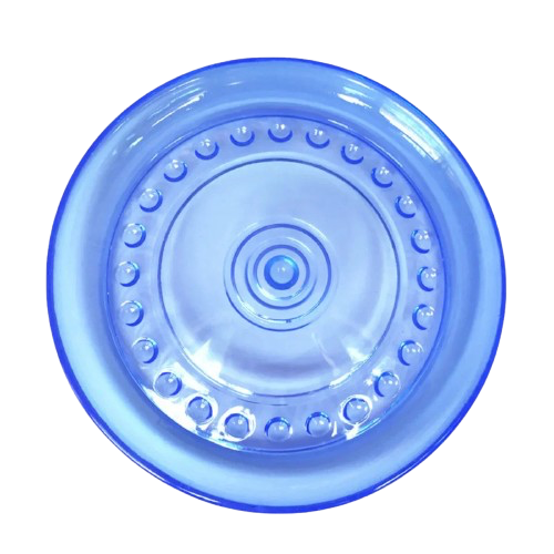 frisbee souple bleu