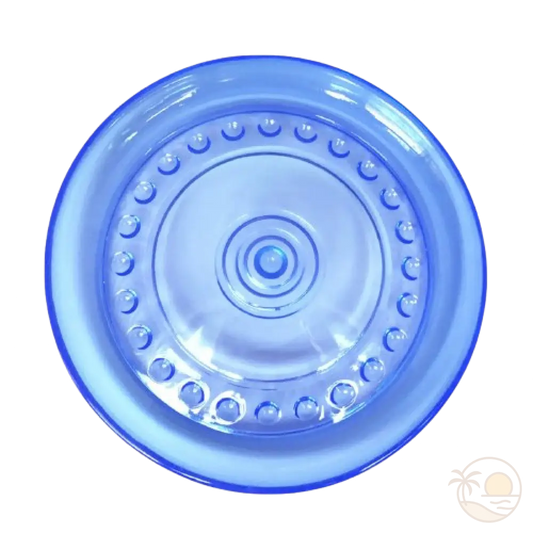 frisbee souple bleu