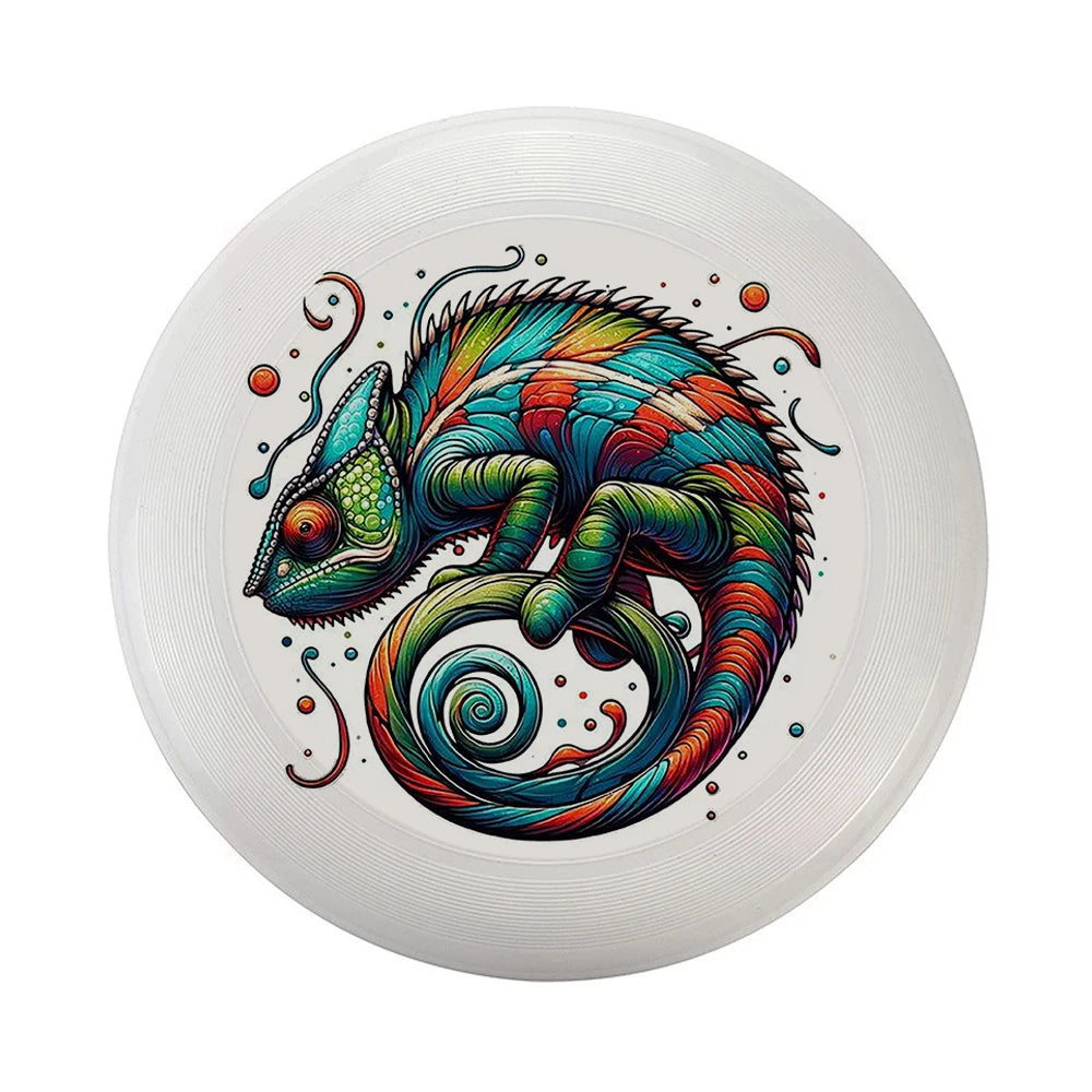 frisbee sport cameleon tribal