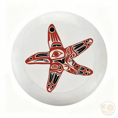 frisbee sport etoile de mer tribale