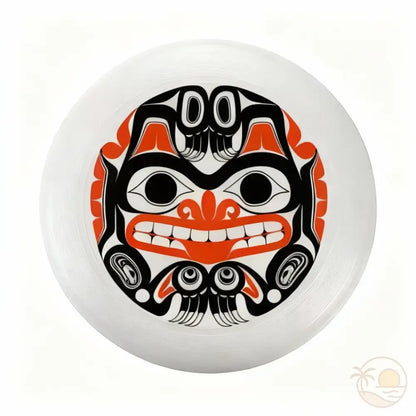 frisbee sport guerrier tribal
