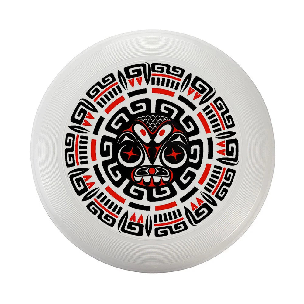 frisbee sport mandala soleil noir tribal