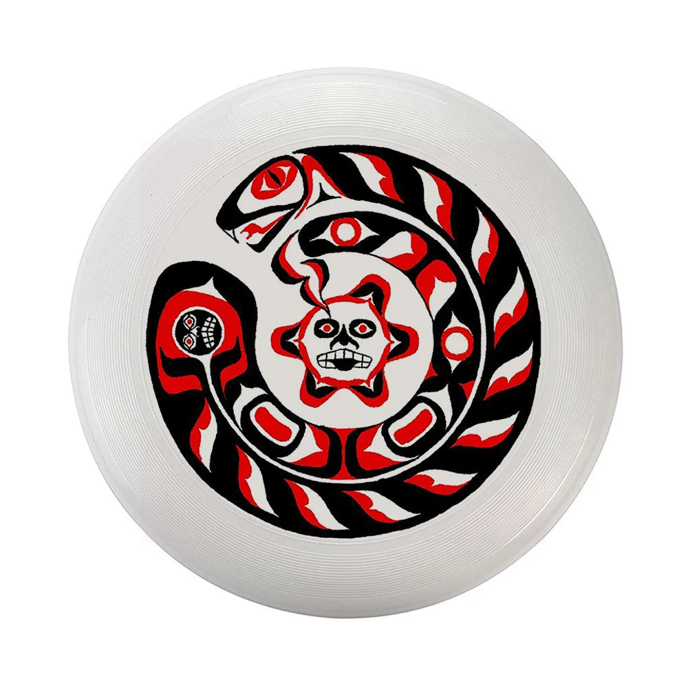frisbee sport serpent tribal