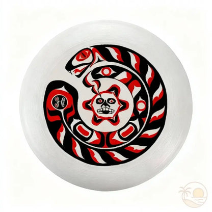 frisbee sport serpent tribal