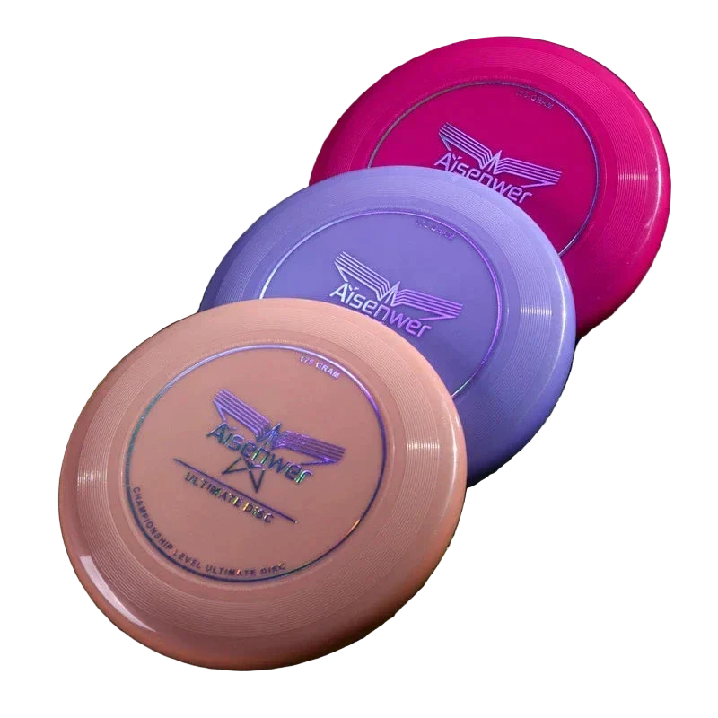 frisbees phosphorescents rose fushia violet rose