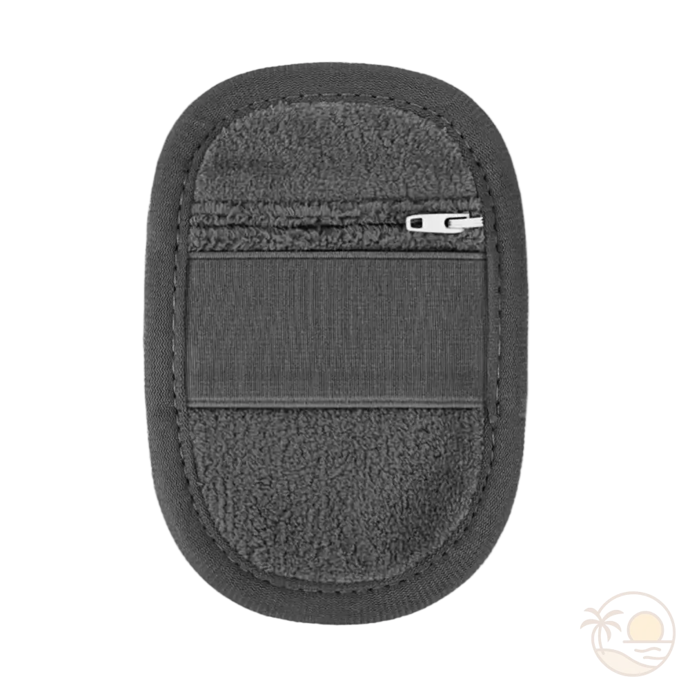 gant anti grains de sable gris