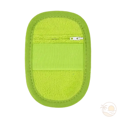 gant anti grains de sable vert