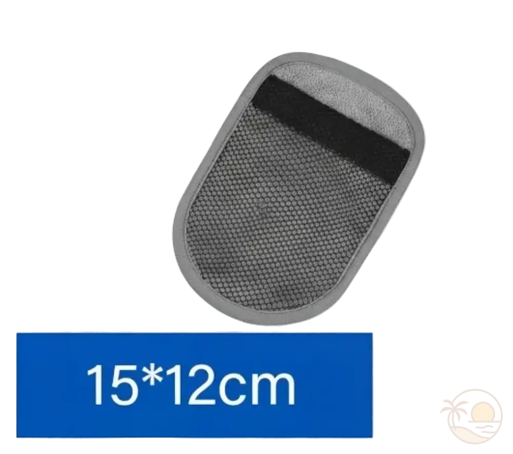 gant de plage gris 15x12 cm